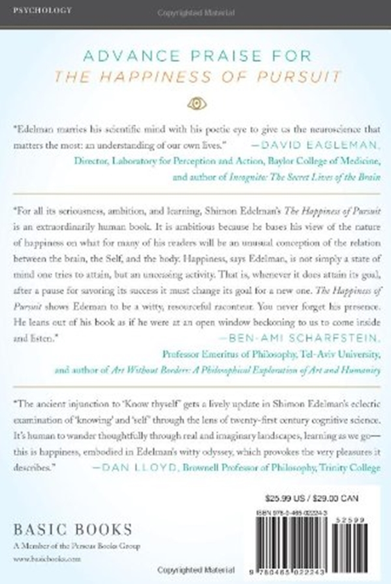 Бумажная книга «The Happiness of Pursuit : What Neuroscience Can Teach Us About the Good Life», автор Саймон Эдельман - фото №1