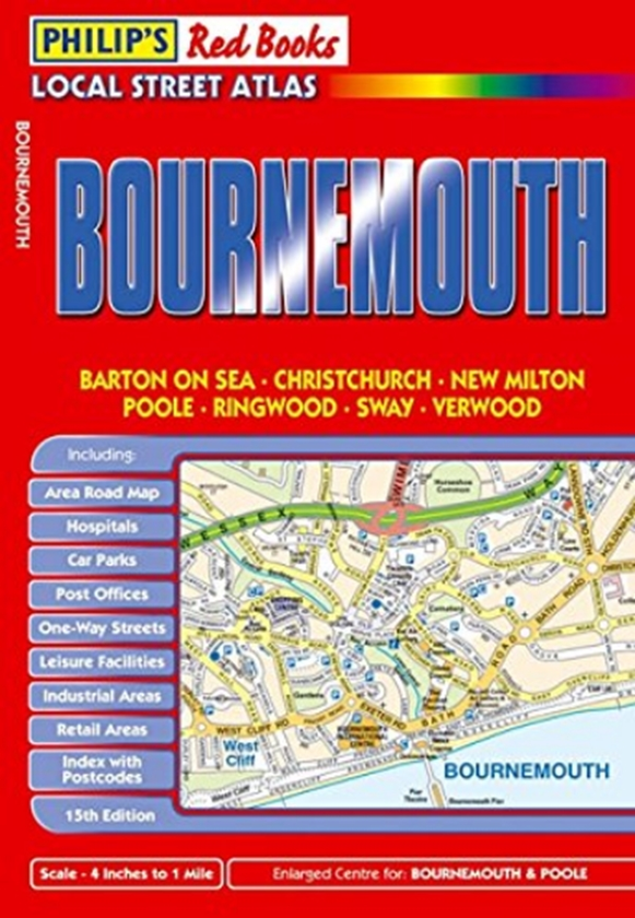 Бумажная книга «Philip's Red Books Bournemouth» - фото №1