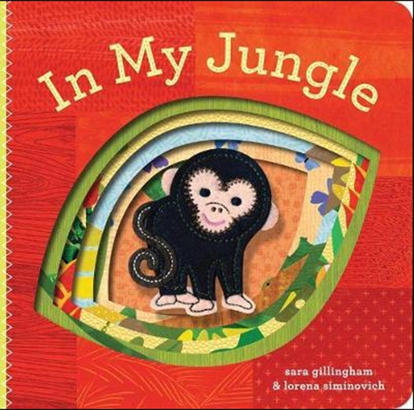 Бумажная книга «In My Jungle: Finger Puppet Book» - фото №1