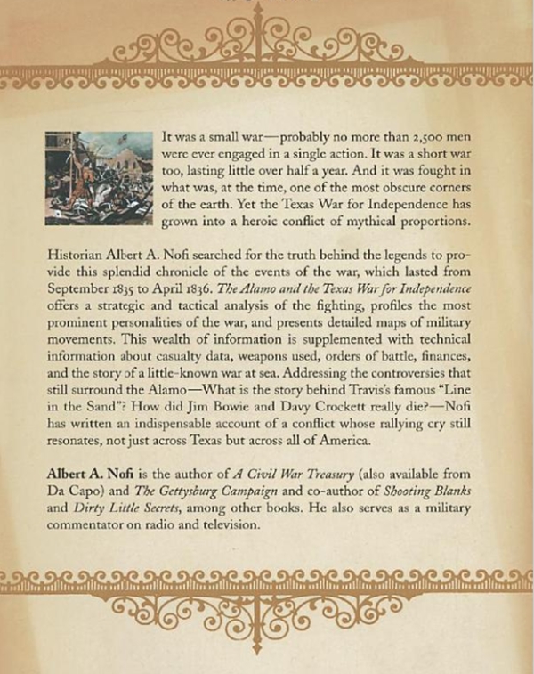 Бумажная книга «The Alamo And The Texas War For Independence», автор Альбер А. Нофи - фото №1