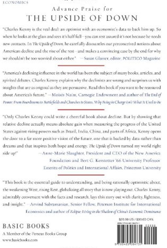 Бумажная книга «The Upside of Down : Why the Rise of the Rest is Good for the West», автор Чарльз Кенни - фото №1