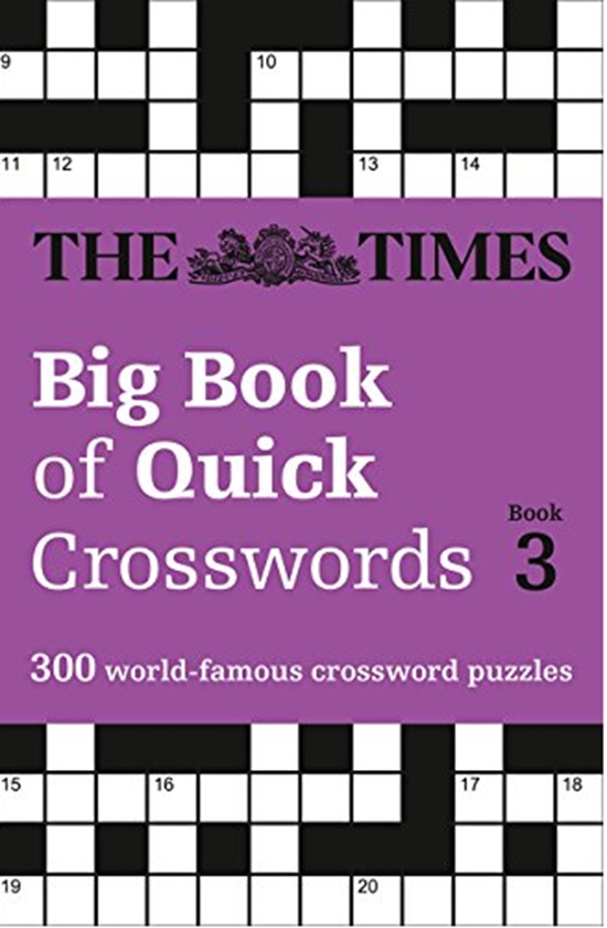 Бумажная книга «The Times Big Book of Quick Crosswords Book 3 : 300 World-Famous Crossword Puzzles» - фото №1