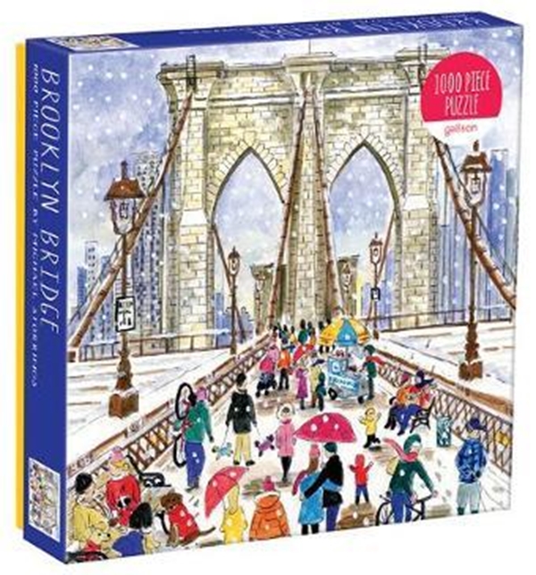 Бумажная книга «Michael Storrings Brooklyn Bridge 1000 Piece Puzzle» - фото №1