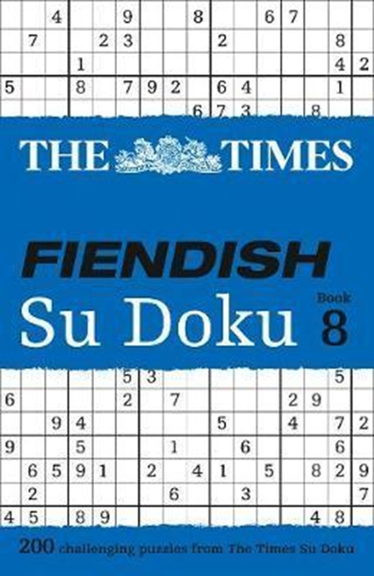 Бумажная книга «The Times Fiendish Su Doku Book 8 : 200 Challenging Puzzles from the Times» - фото №1