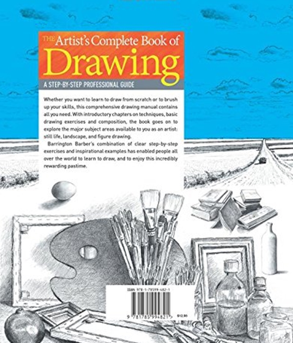 Бумажная книга «The Artist's Complete Book of Drawing: A Step-by-step Professional Guide», автор Баррингтон Барбер - фото №1