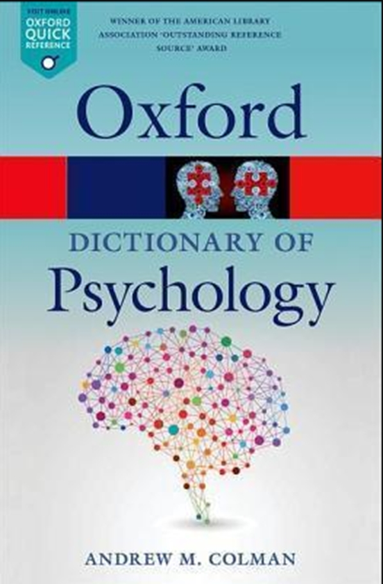 Бумажная книга «A Dictionary of Psychology», автор Эндрю М. Колман - фото №1