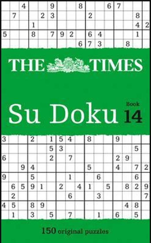 Бумажная книга «The Times Su Doku Book 14 : 150 Challenging Puzzles from the Times» - фото №1