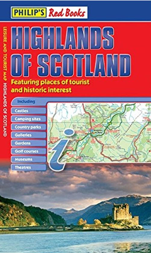 Бумажная книга «Philip's Highlands of Scotland : Leisure and Tourist Map» - фото №1