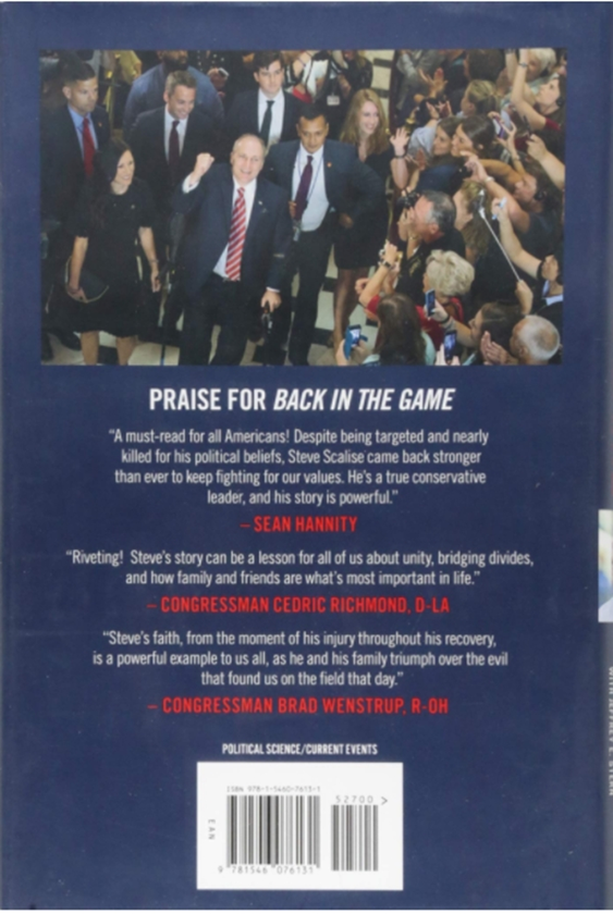 Паперова книга «Back in the Game : One Gunman, Countless Heroes, and the Fight for My Life», автор Джефрі Стерн - фото №1
