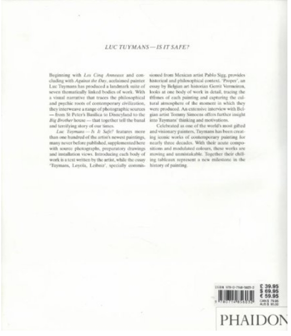Бумажная книга «Luc Tuymans: Is It Safe?» - фото №1