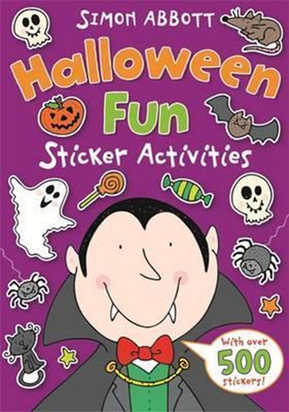 Бумажная книга «Halloween Fun Sticker Activities», автор Саймон Эбботт - фото №1