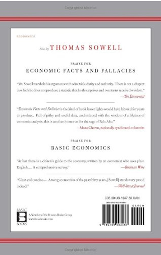 Бумажная книга «Applied Economics : Thinking Beyond Stage One», автор Томас Соуэлл - фото №1