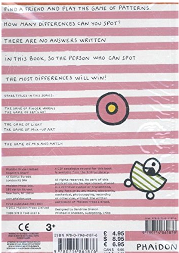 Паперова книга «The Game of Patterns», автор Ерве Туллет - фото №1