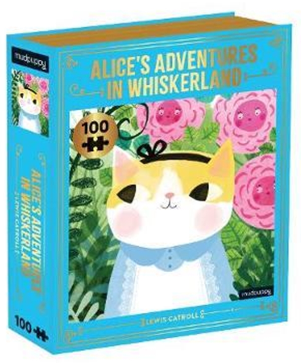Бумажная книга «Alice's Adventures in Whiskerland Bookish Cats 100 Piece Puzzle» - фото №1