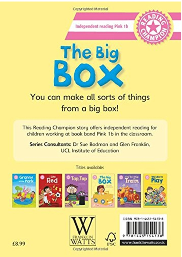 Бумажная книга «Reading Champion: The Big Box : Independent Reading Pink 1B», автор Сью Грейвс - фото №1