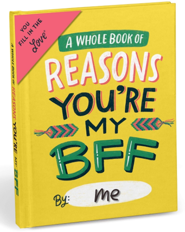 Бумажная книга «Emily McDowell & Friends Reasons You're My BFF Fill in the Love» - фото №1