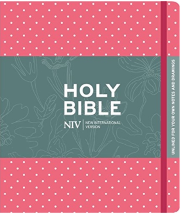 Бумажная книга «NIV Pink Polka Dot Journalling Bible with Unlined Margins» - фото №1