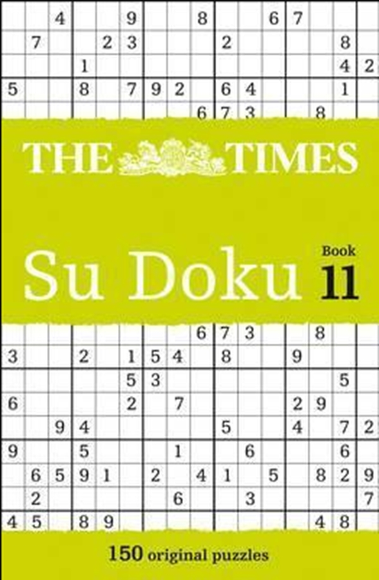 Бумажная книга «The Times Su Doku Book 11 : 150 Challenging Puzzles from the Times» - фото №1