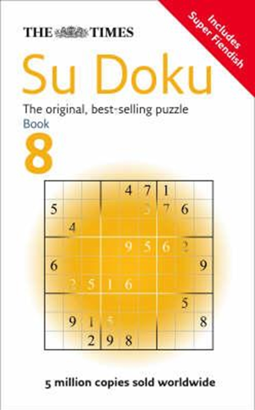 Бумажная книга «The Times Su Doku Book 8 : 150 Challenging Puzzles from the Times» - фото №1