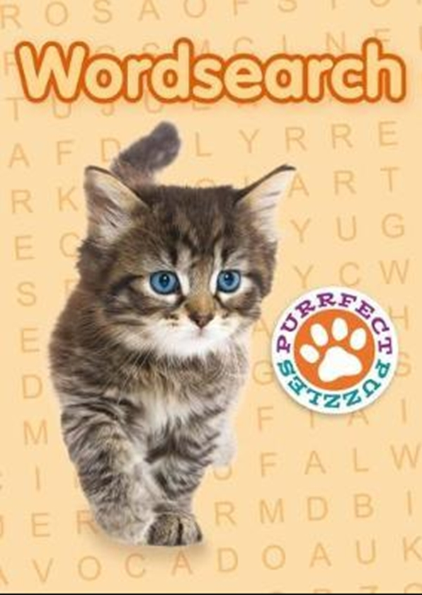 Бумажная книга «Purrfect Puzzles Wordsearch» - фото №1