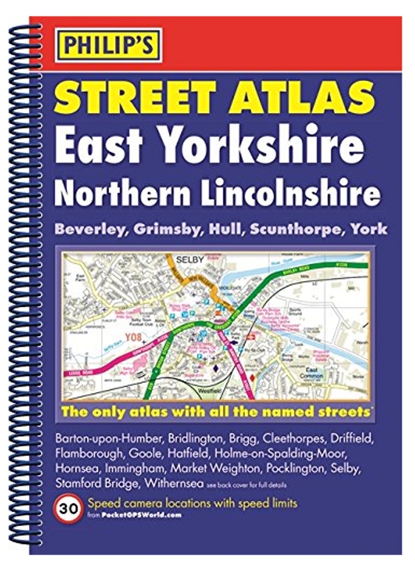 Бумажная книга «Philip's Street Atlas East Yorkshire and Northern Lincolnshire» - фото №1