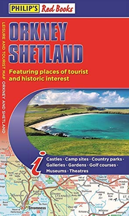 Бумажная книга «Philip's Orkney and Shetland: Leisure and Tourist Map 2020 : Leisure and Tourist Map» - фото №1