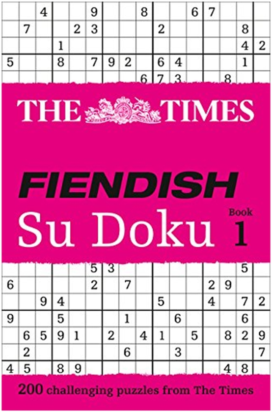 Бумажная книга «The Times Fiendish Su Doku Book 1 : 200 Challenging Puzzles from the Times» - фото №1