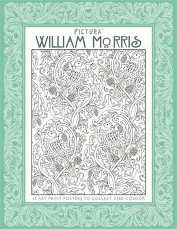 Паперова книга «Pictura Prints: William Morris», автор Луiза Анжелiка - фото №1
