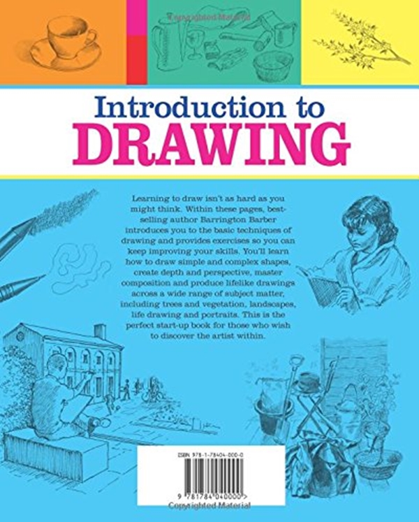Паперова книга «Barrington Barber Introduction to Drawing», автор Баррінгтон Барбер - фото №1