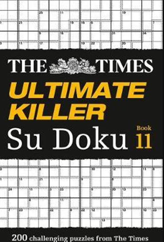 Бумажная книга «The Times Ultimate Killer Su Doku Book 11 : 200 Challenging Puzzles from the Times» - фото №1