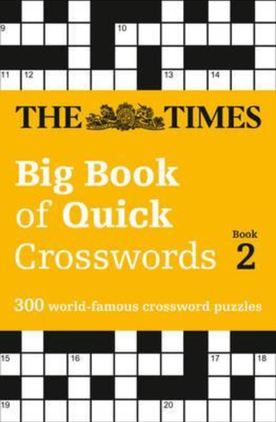Бумажная книга «The Times Big Book of Quick Crosswords Book 2 : 300 World-Famous Crossword Puzzles» - фото №1