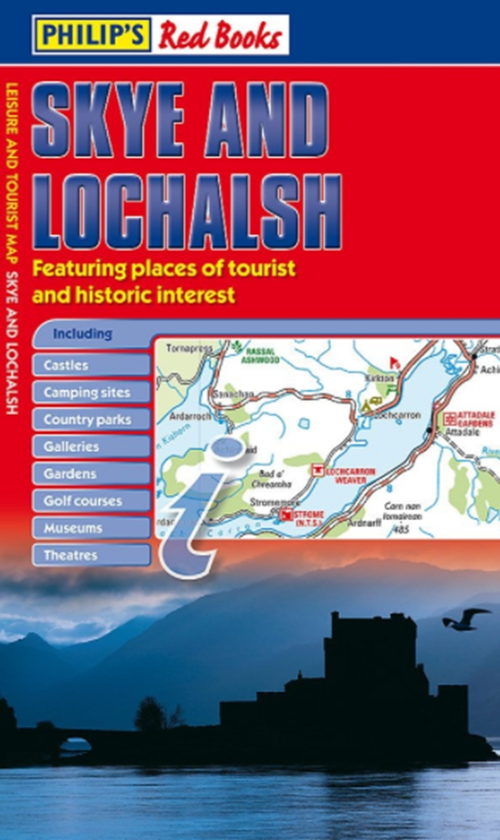 Бумажная книга «Philip's Red Books Skye and Lochalsh : Leisure and Tourist Map» - фото №1