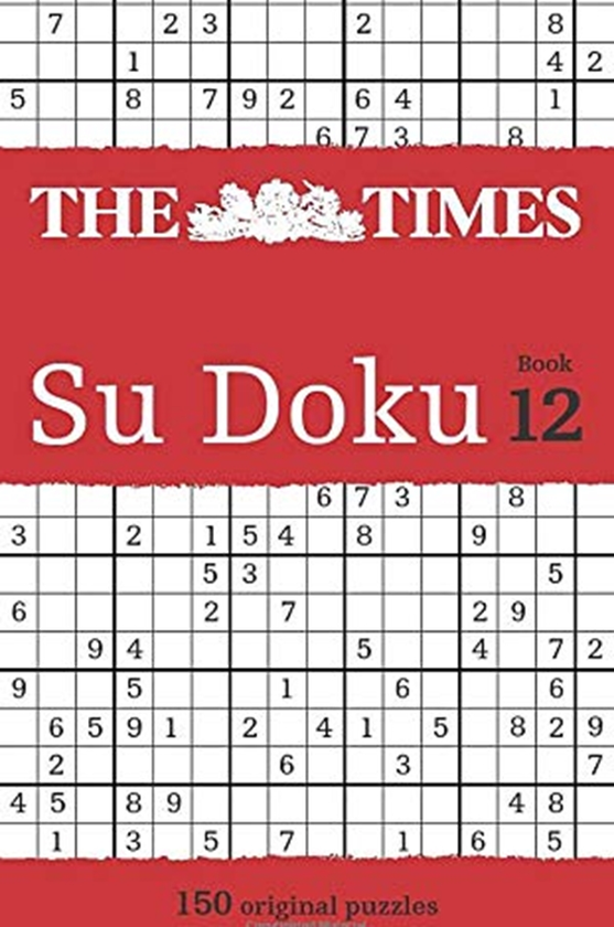 Бумажная книга «The Times Su Doku Book 12 : 150 Challenging Puzzles from the Times» - фото №1