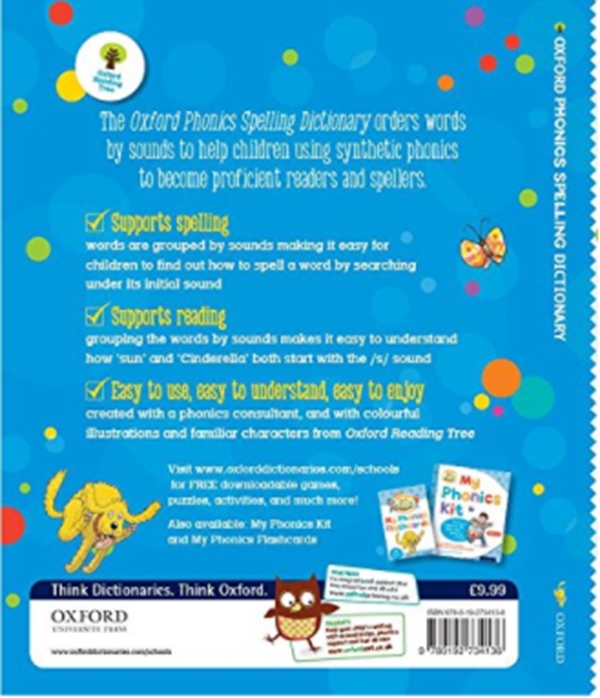 Паперова книга «Oxford Phonics Spelling Dictionary», автор Родерік Хант - фото №1
