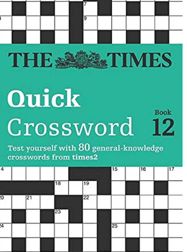 Бумажная книга «The Times Quick Crossword Book 12 : 80 World-Famous Crossword Puzzles from the Times2», автор Джон Гримшоу - фото №1