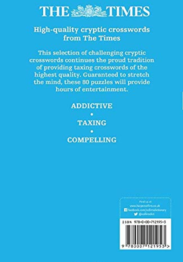 Бумажная книга «The Times Cryptic Crossword Book 3 : 80 World-Famous Crossword Puzzles» - фото №1