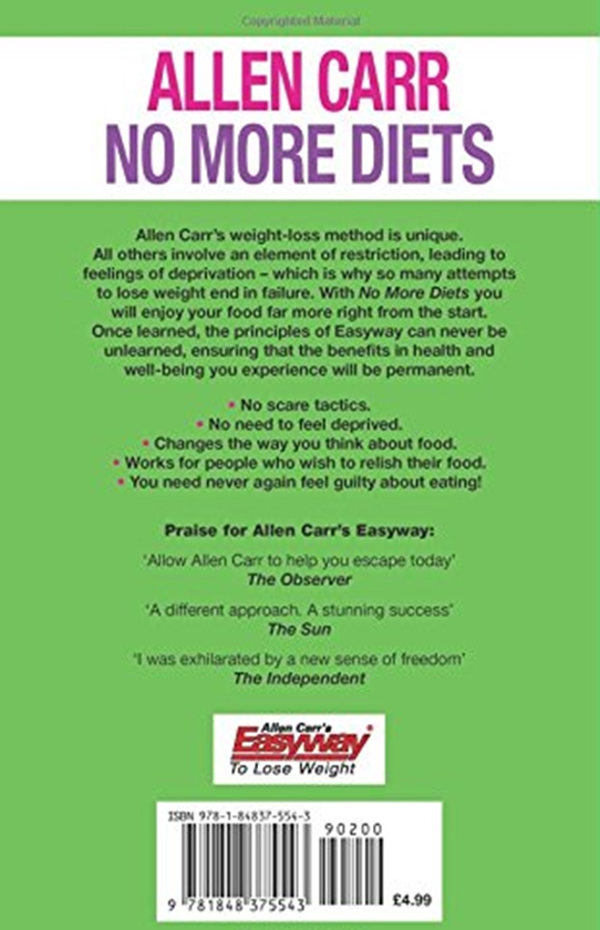 Бумажная книга «No More Diets: The revolutionary Allen Carr's Easyway method in pocket form», автор Аллен Карр - фото №1