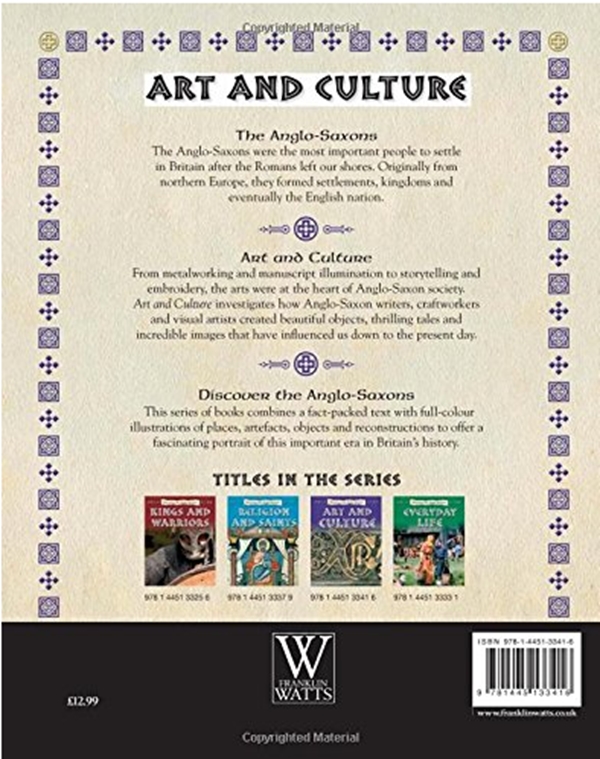 Паперова книга «Discover the Anglo-Saxons: Art and Culture», автор Мойра Баттерфілд - фото №1