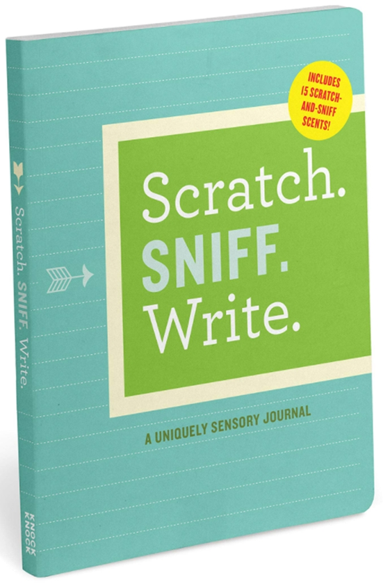 Бумажная книга «Knock Knock Scratch. Sniff. Write. Journal» - фото №1