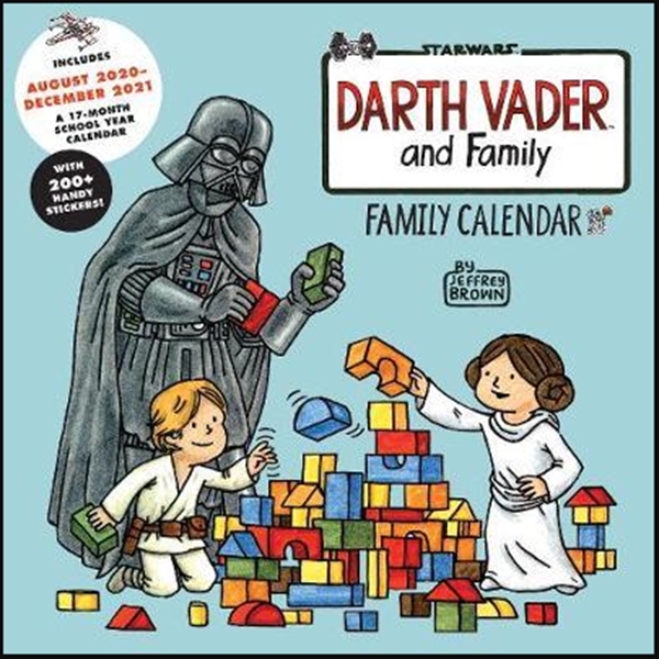 Бумажная книга «Darth Vader and Family: Family Wall Calendar », автор Джеффри Браун - фото №1