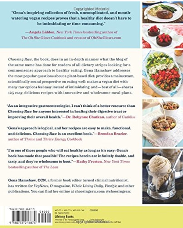 Паперова книга «Choosing Raw : Making Raw Foods Part of the Way You Eat», автор Гена Хемшоу - фото №1