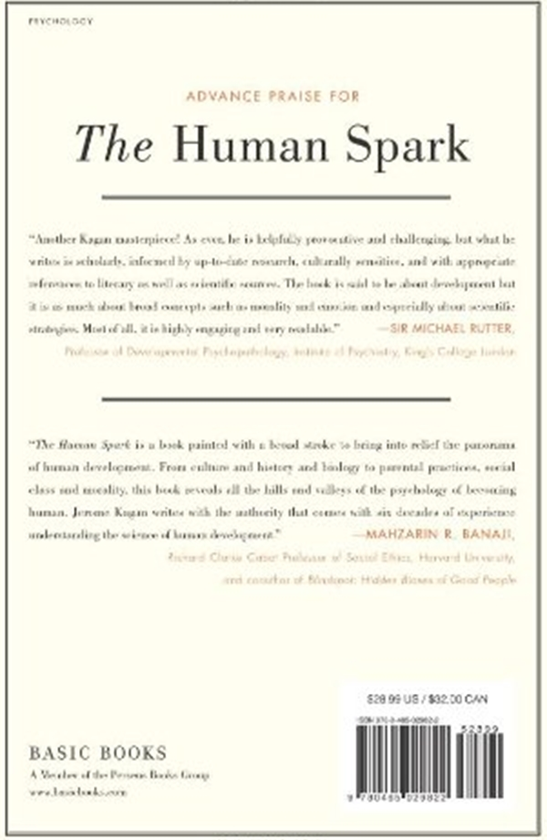 Бумажная книга «The Human Spark : The Science of Human Development», автор Джером Каган - фото №1