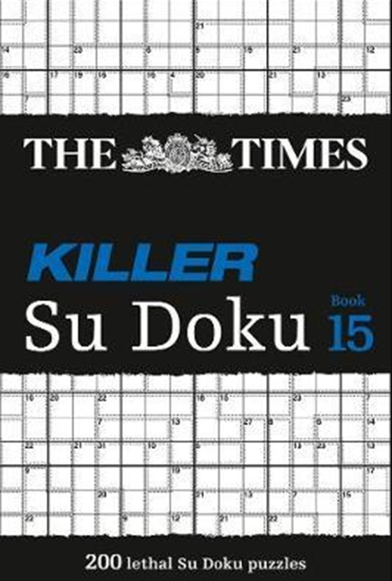 Бумажная книга «The Times Killer Su Doku Book 15 : 200 Challenging Puzzles from the Times» - фото №1