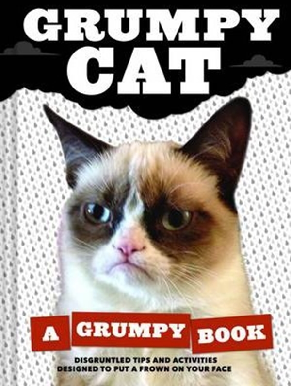 Бумажная книга «Grumpy Cat» - фото №1