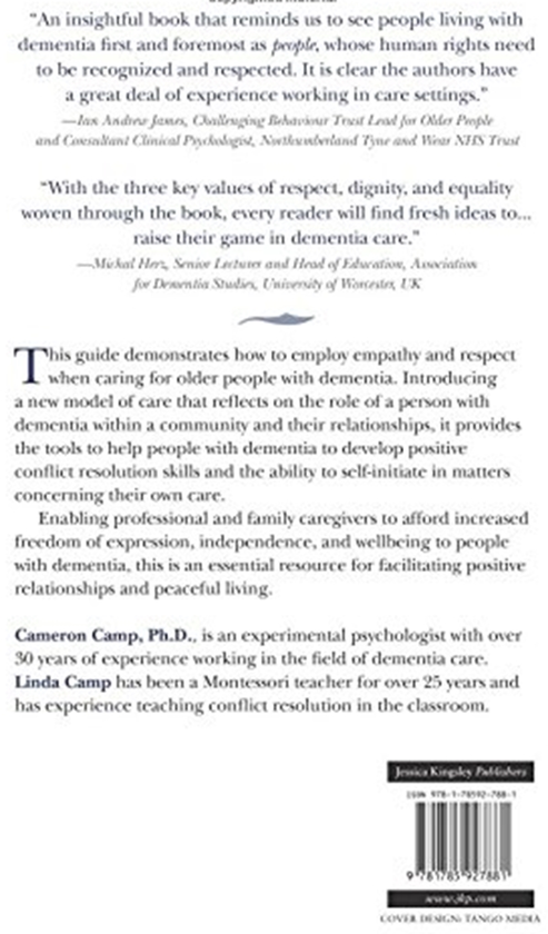 Бумажная книга «Teaching Empathy and Conflict Resolution to People with Dementia : A Guide for Person-Centered Practice», автор Линд Кэмп - фото №1