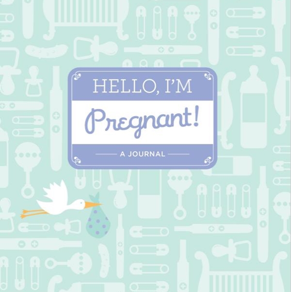 Бумажная книга «Hello, I'm Pregnant! : A Journal» - фото №1