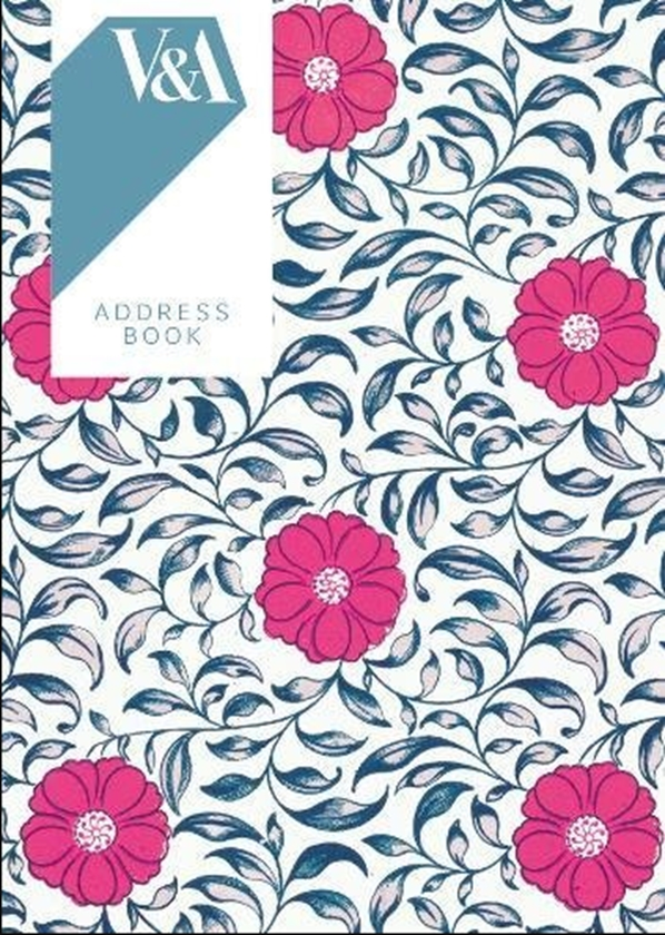 Бумажная книга «V&A: Cloth Bound Address Book» - фото №1