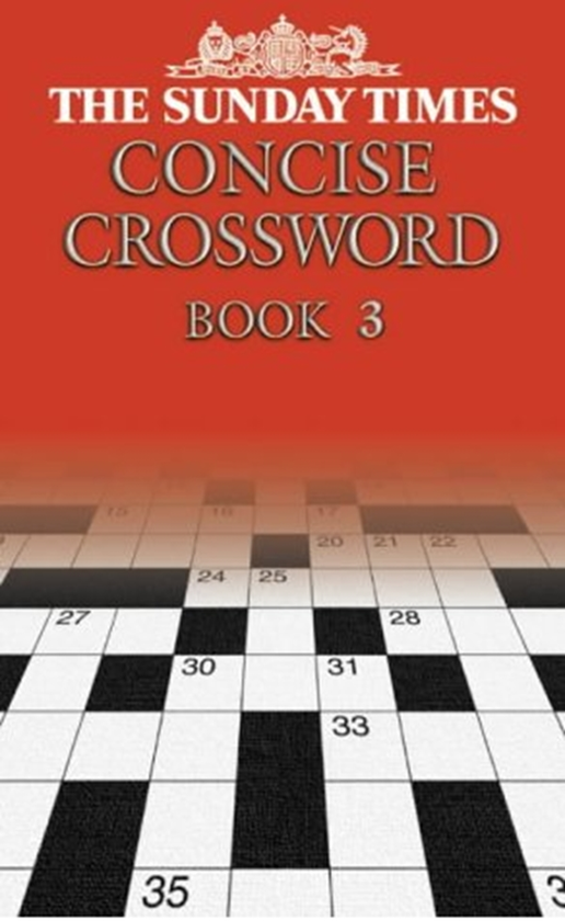Бумажная книга «The Sunday Times Concise Crossword Book 3» - фото №1