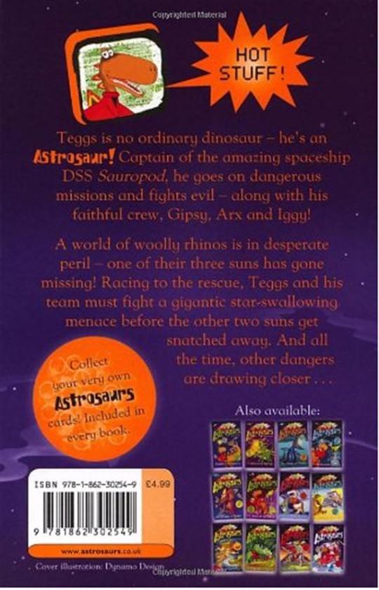 Бумажная книга «Astrosaurs: The Sun-Snatchers», автор Стив Коул - фото №1