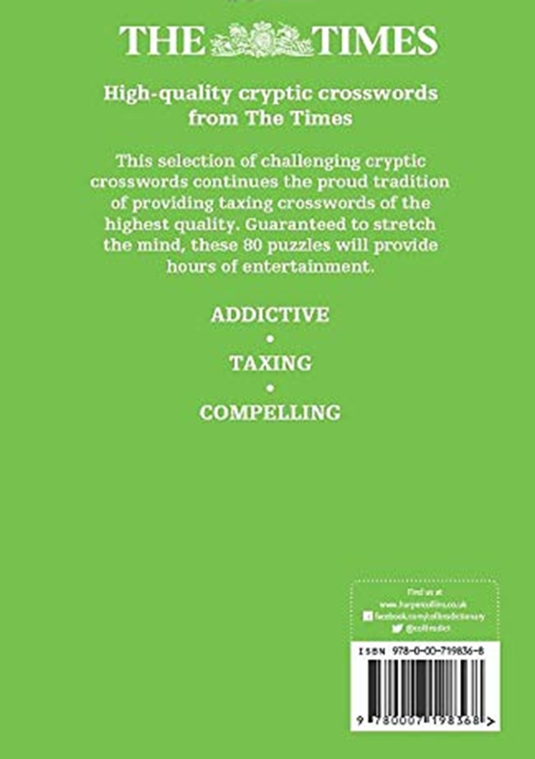Бумажная книга «The Times Cryptic Crossword Book 10 : 80 World-Famous Crossword Puzzles» - фото №1